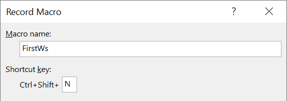 Tạo Phím Tắt Chọn Sheet Đầu Tiên và Cuối Cùng trong Excel Tạo Phím Tắt Chọn Sheet Đầu Tiên và Cuối Cùng trong Excel