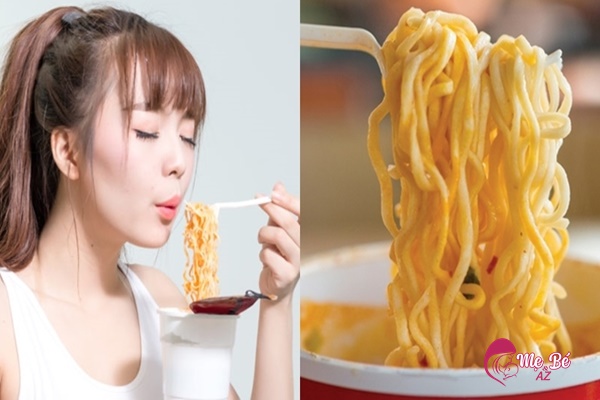 Thành phần mì tôm có thể gây hại cho mẹ và bé