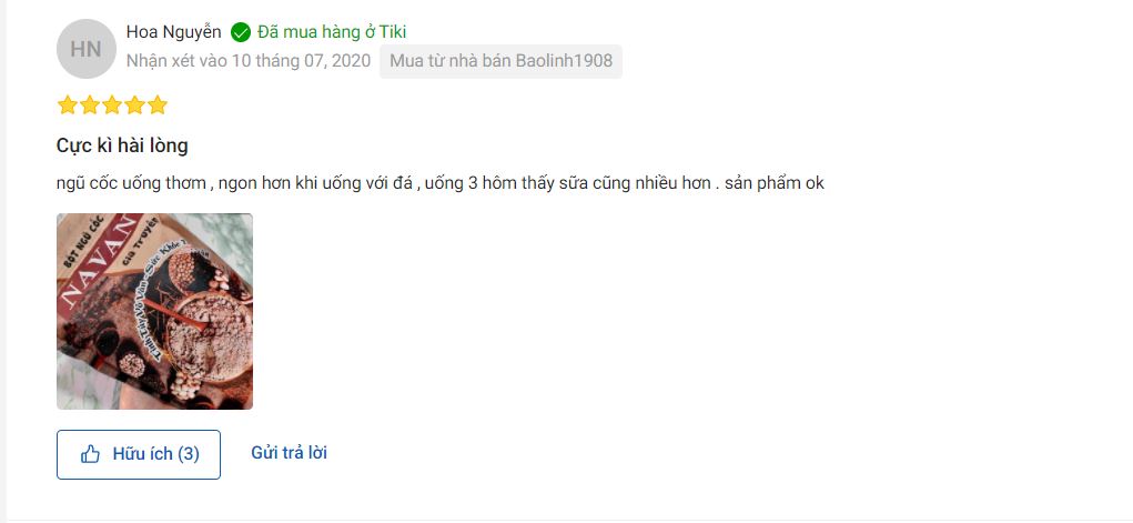 Ngũ Cốc Lợi Sữa Navan: Tốt Không, Cách Pha & Mua Ở Đâu?