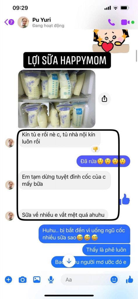Review Ngũ cốc lợi sữa Happy Mom