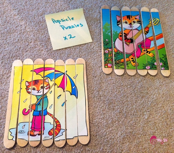Tranh ghép từ que kem gỗ