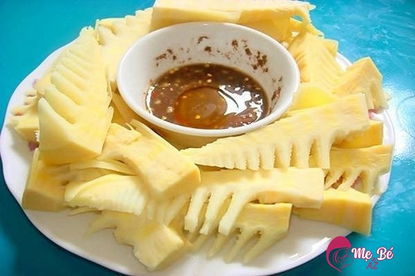 Nguy cơ tiềm ẩn khi bà bầu ăn măng