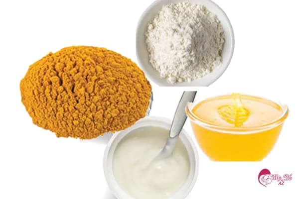 Cách Bôi Nghệ Sau Sinh An Toàn và Hiệu Quả Tinh bột nghệ làm đẹp da