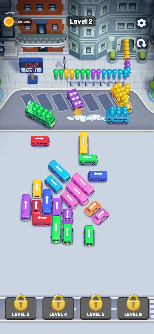 Gameplay Bus Out MOD APK