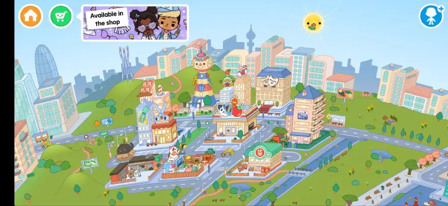 Hình ảnh trong game Toca Boca World