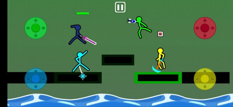 Giao diện game Supreme Duelist Stickman MOD APK với hiển thị tiền vàng.