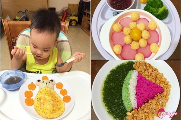 Đa dạng và trang trí món ăn sẽ kích thích trẻ ăn nhiều hơn