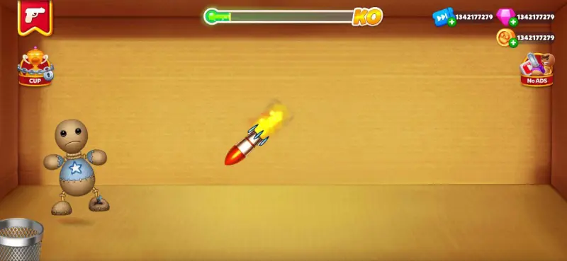 Hình ảnh trong game Kick the Buddy