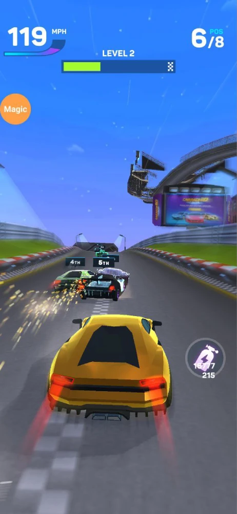 Hình ảnh xe đua trong Car Race MOD APK