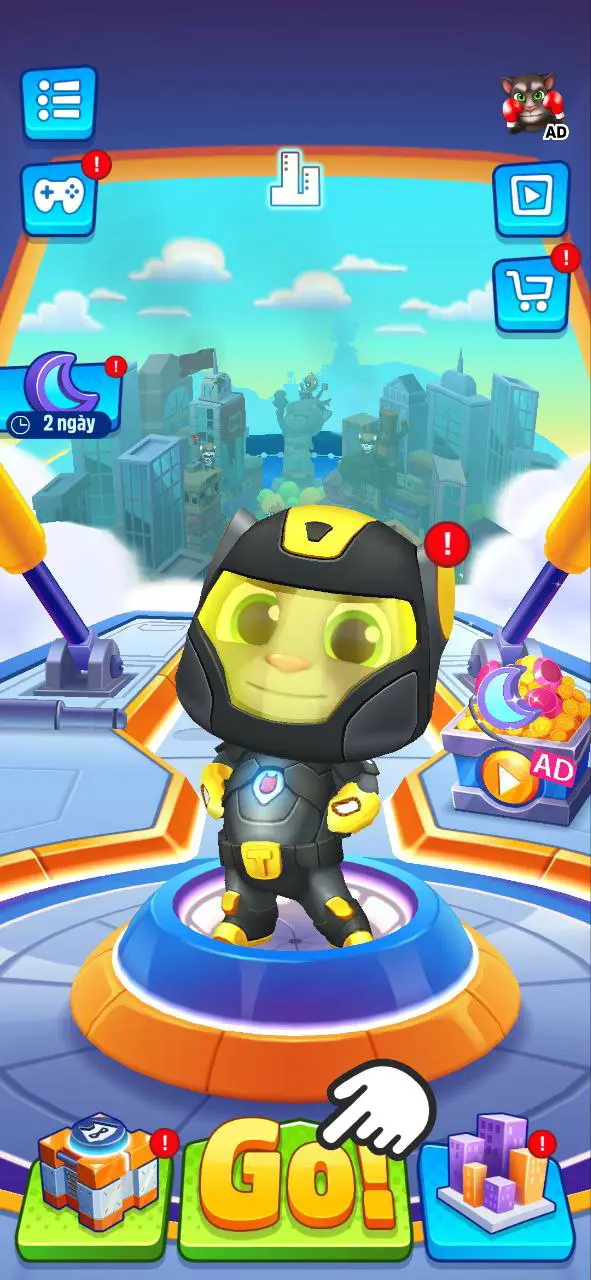 Mèo Tom và Rakoonz trong Tom Anh Hùng Tốc Độ