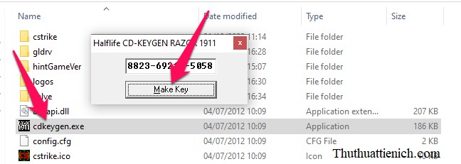 Màn hình cài đặt Half-Life 1.1
