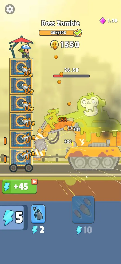 Hình ảnh trong game TDS - Tower Destiny Survive sau khi cài đặt bản MOD