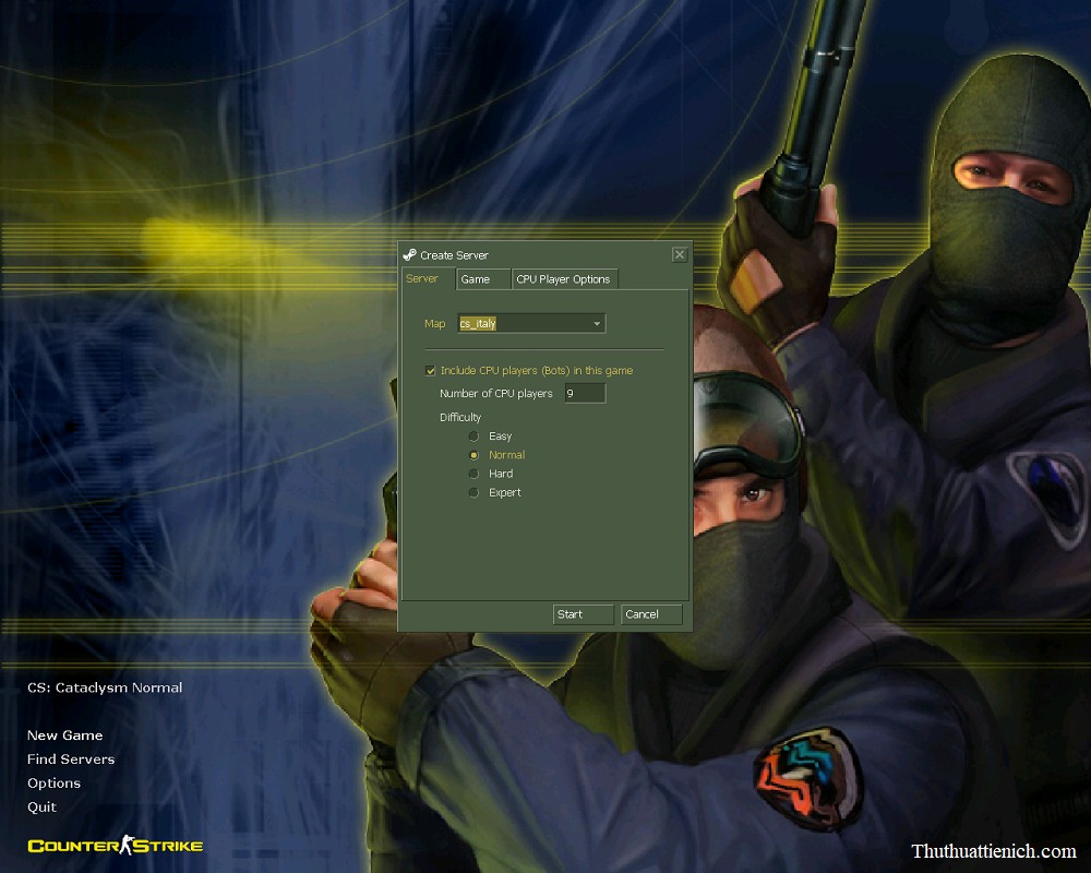 Cài đặt Counter-Strike 1.6