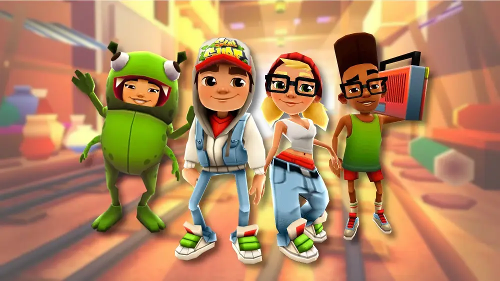 Top 10 Game Mobile Nhiều Người Chơi Nhất 2024 Nhân vật trong game Subway Surfers