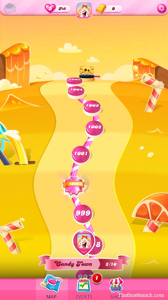 Cách gian lận thời gian trong Candy Crush Saga