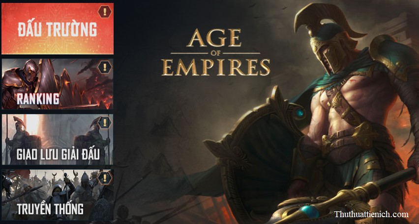 Cách chơi game đế chế AOE 1 online bằng phần mềm EGO Play