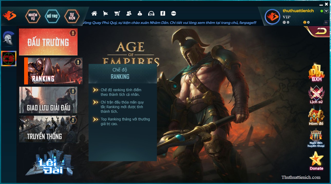 Giao diện EGO Play