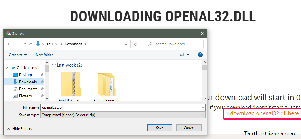 Tải file DLL về máy tính