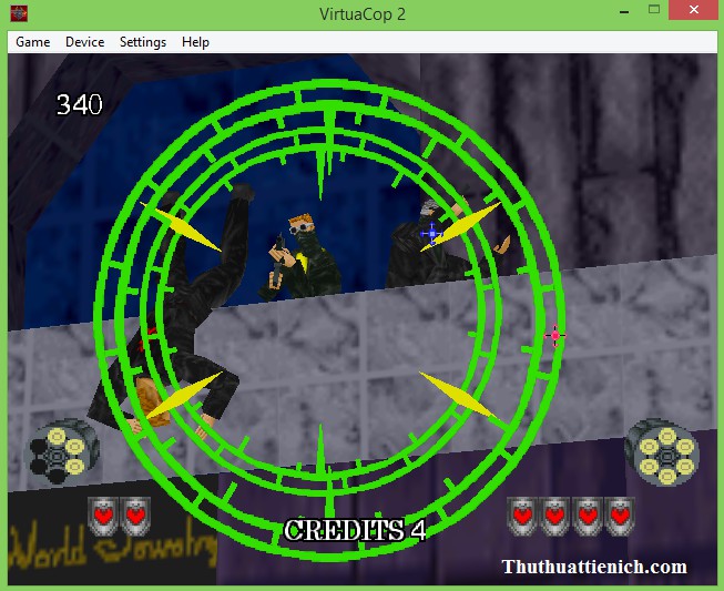 Màn chơi Virtua Cop 2 trên PC