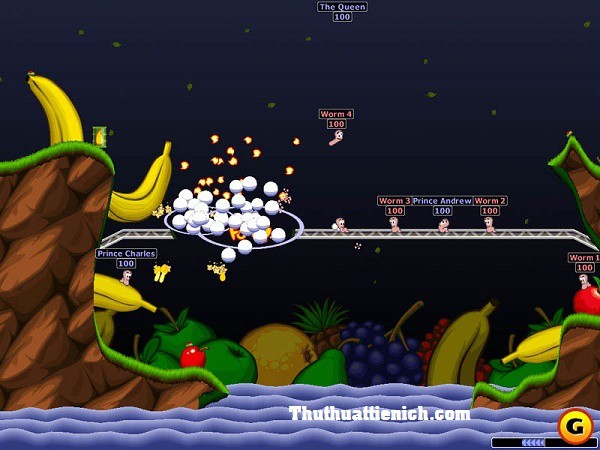 Hình ảnh gameplay Worms World Party