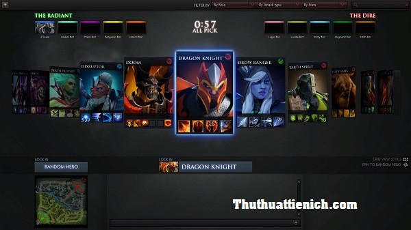 Hình ảnh trong game DOTA 2