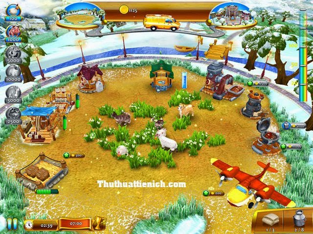 Chăm sóc vật nuôi trong Farm Frenzy 4