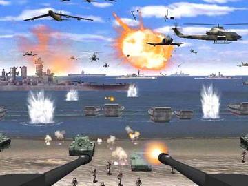 Cảnh chiến đấu trong Beach Head 2002 & 2003