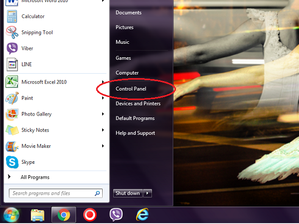 Cài đặt vùng và ngôn ngữ