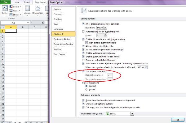 Cài đặt Excel 2007+