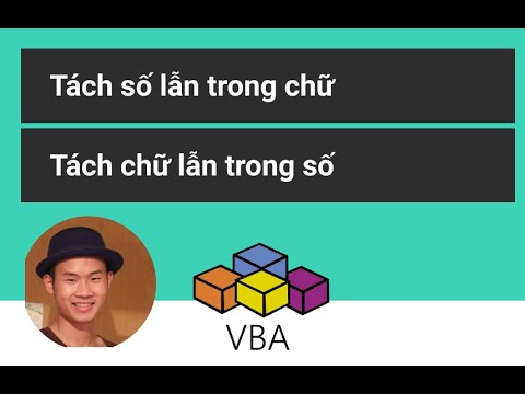 YouTube video hướng dẫn lọc số và chữ trong Excel
