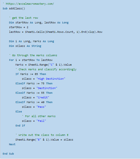 Ví dụ Select Case