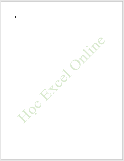 Tạo Watermark trong Word: Hướng dẫn Chi Tiết