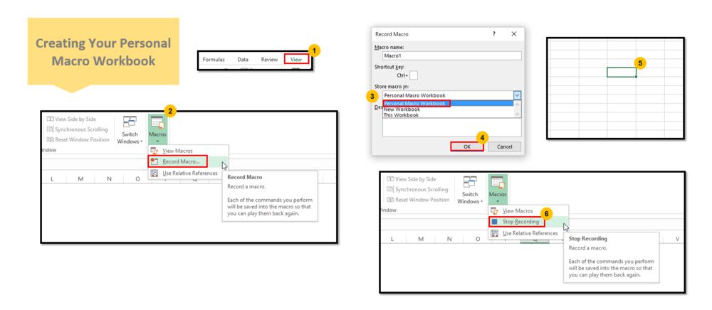 Tạo Personal Macro