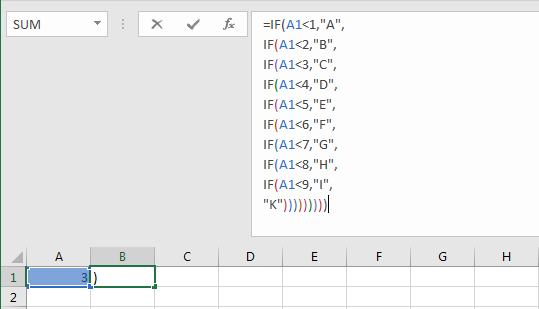 19 Mẹo Hữu Ích Khi Sử Dụng Hàm IF Lồng Nhau Trong Excel (Phần 1) Xuống dòng trong công thức
