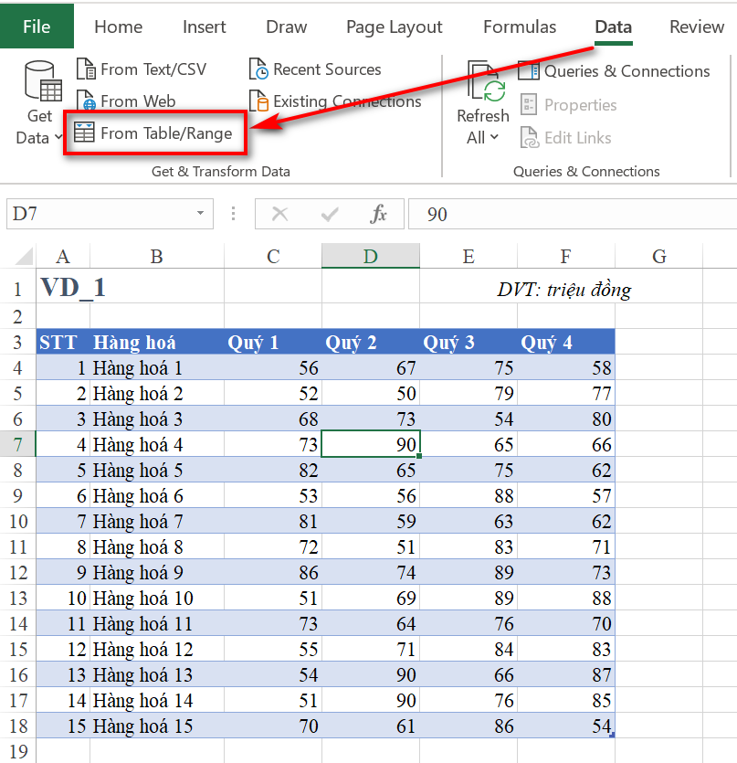 Chuẩn Hóa Dữ Liệu trong Excel với Power Query: Hướng Dẫn Chi Tiết Mở Power Query Editor