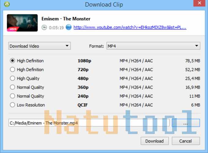 alt text: Giao diện phần mềm 4K Video Downloader