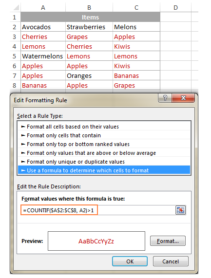 Tìm Giá Trị Trùng Nhau trong Excel: Hướng Dẫn Chi Tiết