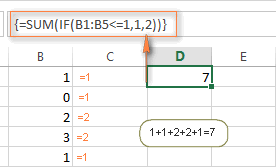 Nâng Cao Hiệu Suất Với Hàm IF Trong Excel Hàm IF trong công thức mảng