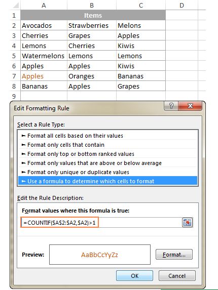 Tìm Giá Trị Trùng Nhau trong Excel: Hướng Dẫn Chi Tiết