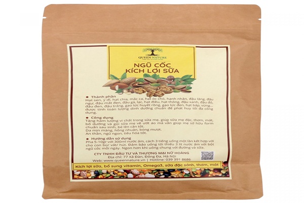 Ngũ Cốc Lợi Sữa Queen Nature: Review Chi Tiết từ A-Z Ngũ Cốc Lợi Sữa Queen Nature: Review Chi Tiết từ A-Z