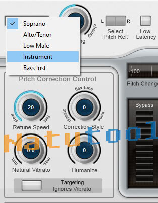 Giao diện Auto-Tune Auto Mode