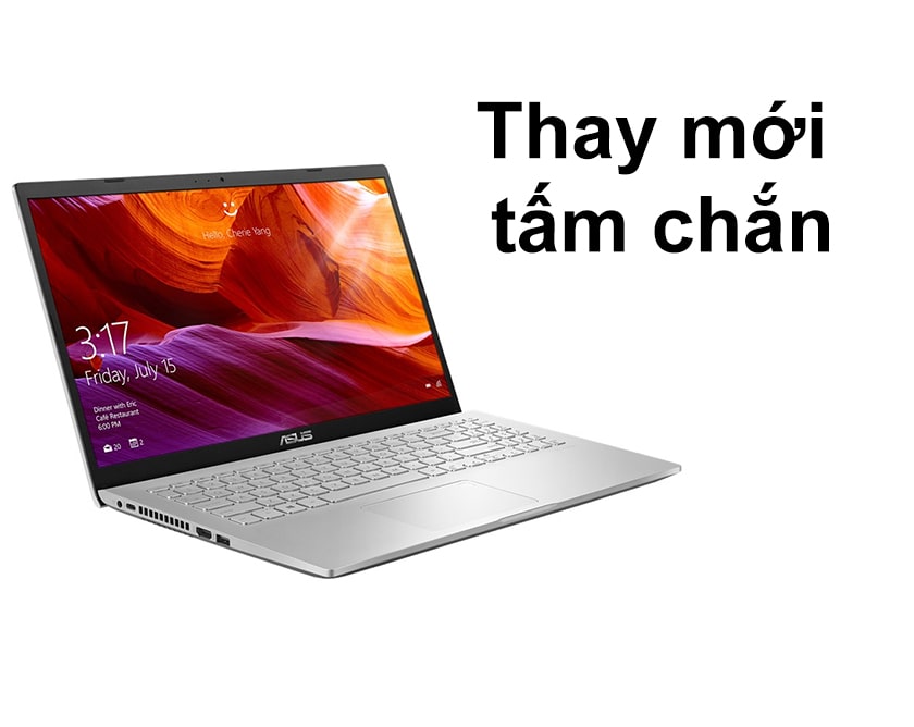 Thay tấm chắn mới