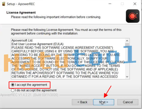 Chấp nhận điều khoản