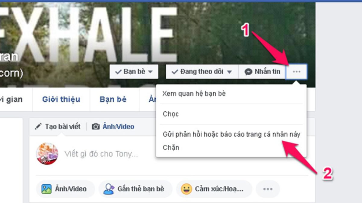 Cách báo cáo tài khoản Facebook giả mạo
