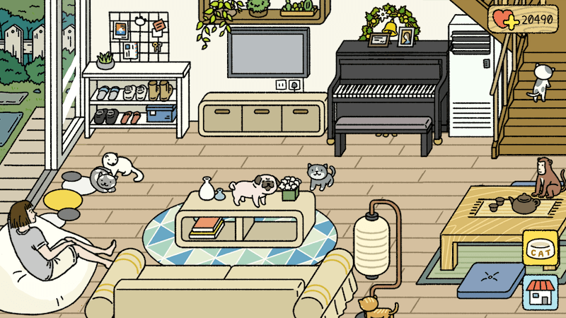 Phòng khách trong Adorable Home