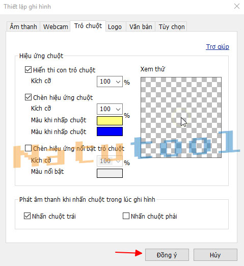 Hiệu ứng chuột