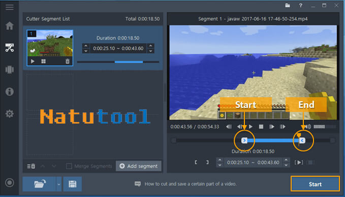 Chọn điểm cắt