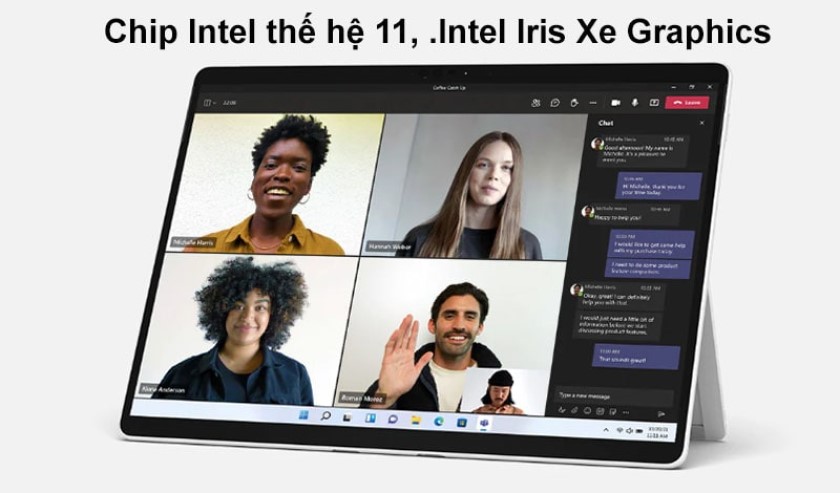 Cấu hình Surface Pro 8 mạnh mẽ