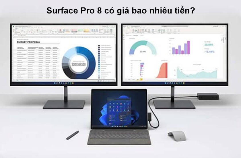 Surface Pro 8 với mức giá hấp dẫn