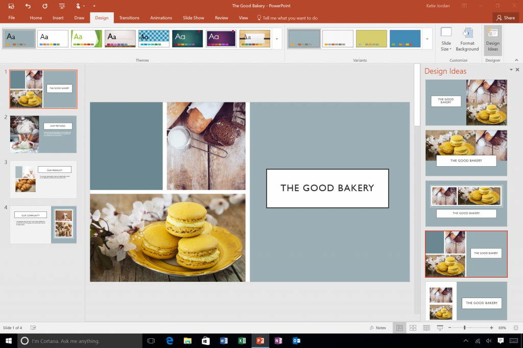 PowerPoint Designer: Cập nhật tính năng hỗ trợ nhiều hình ảnh và hơn thế nữa